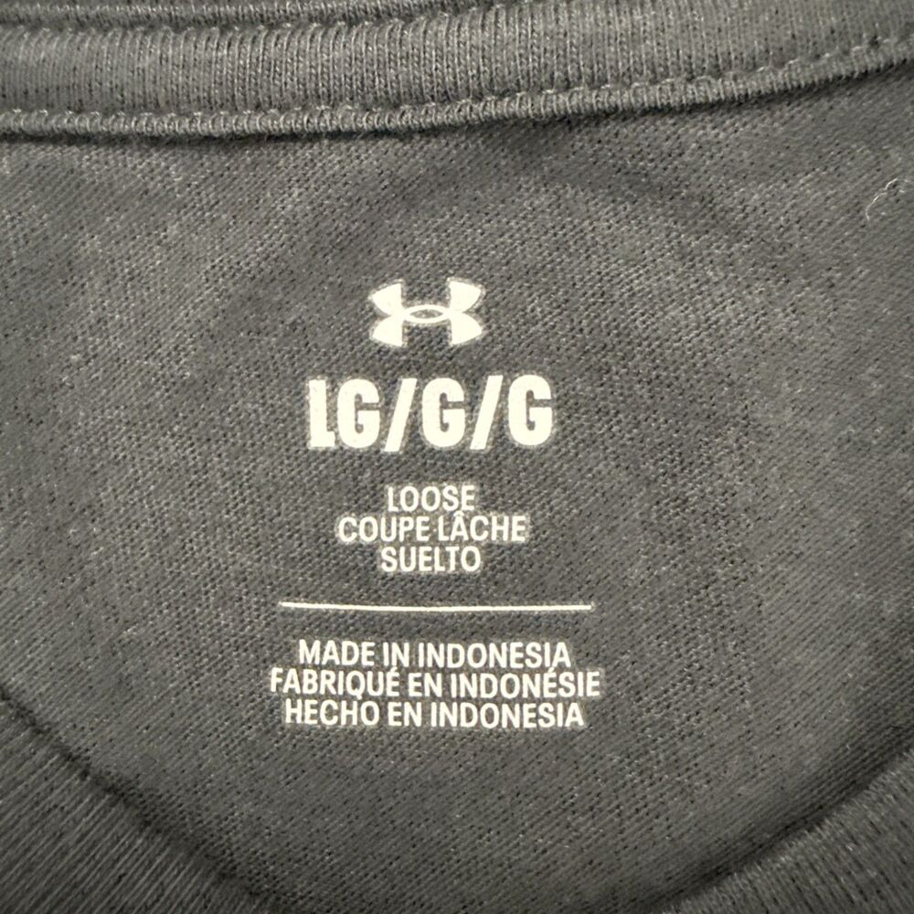South Carolina Gamecocks Men's Black Under Armour Tee Shirt Large Loose College - Picture 8 of 14